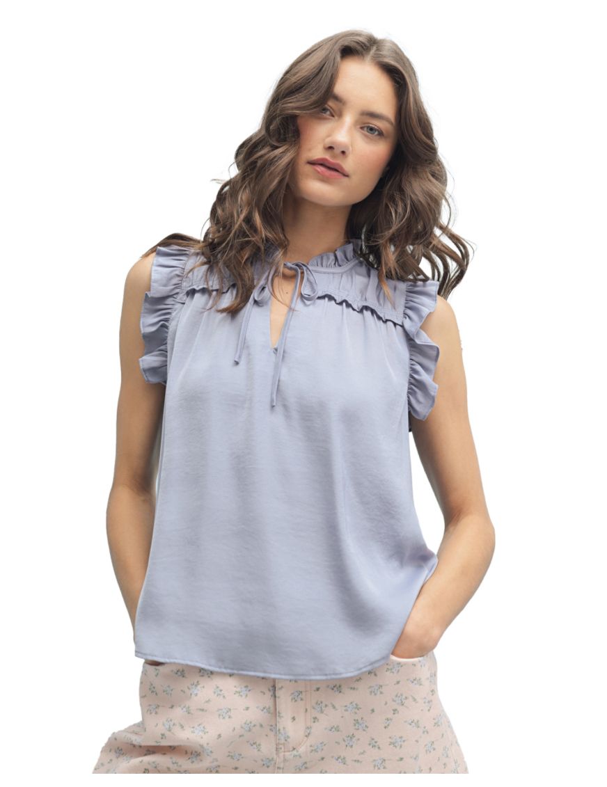 RUFFLE DETAILED BLOUSE