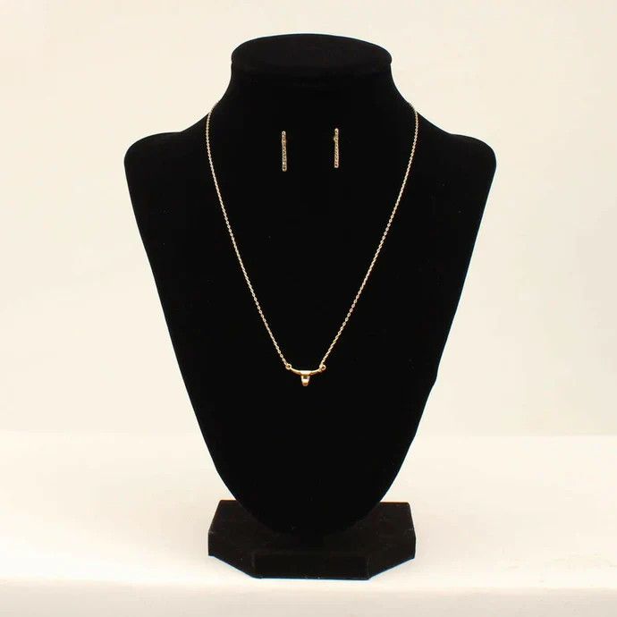 LONGHORN NECKLACE SET