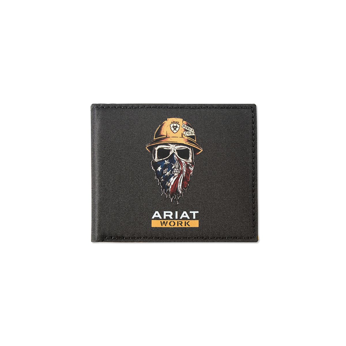 ARIAT WORK SKULL BI-FOLD WALLET
