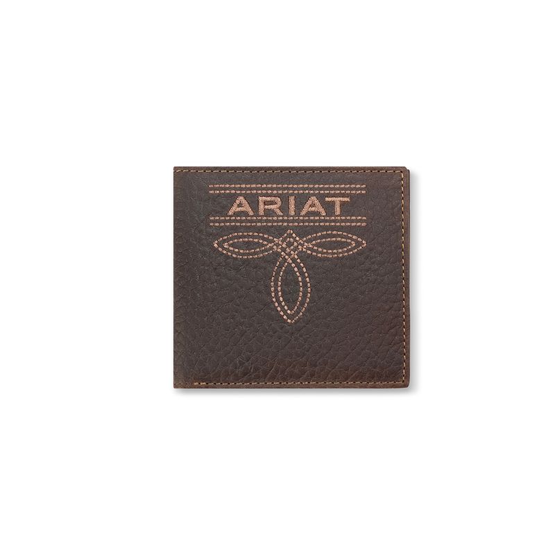 ARIAT BOOTSTITCH BI-FOLD WALLET