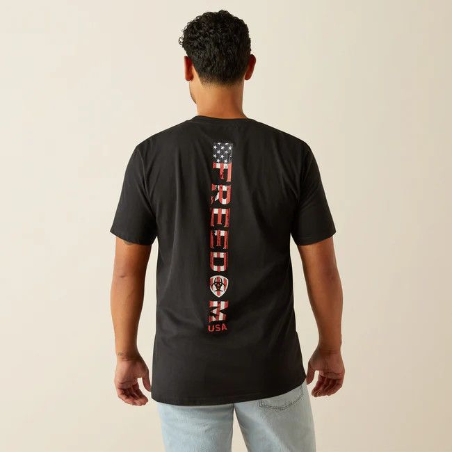 ARIAT FREEDOM STRIPE TEE
