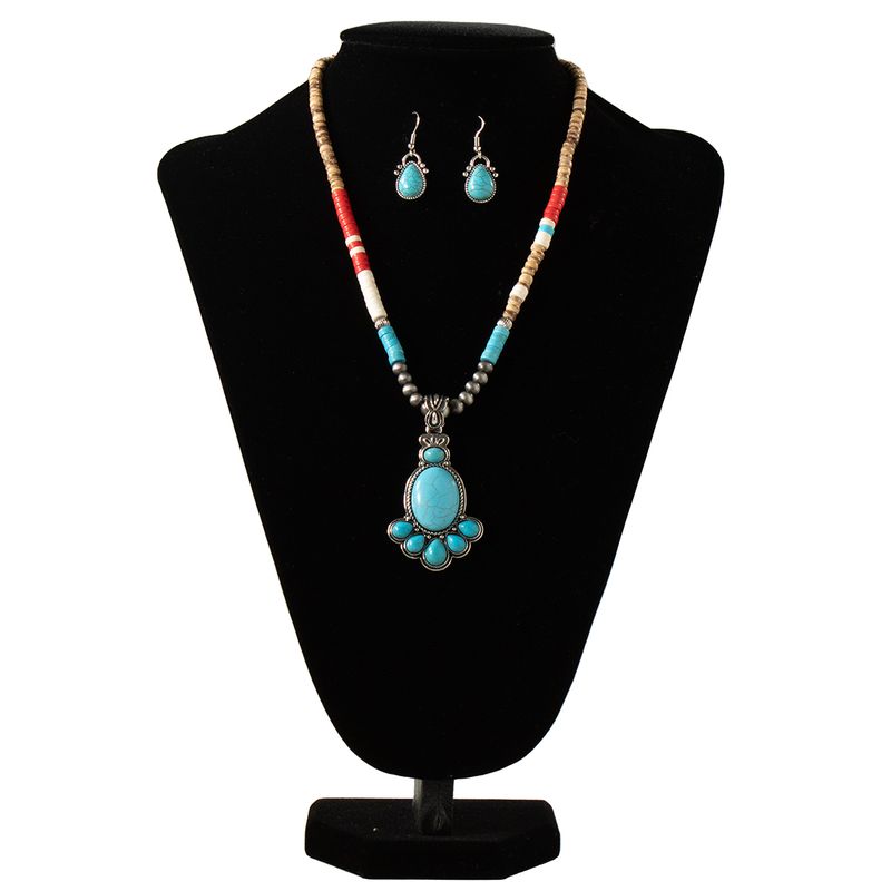 NAVAJO BEADED JEWELRY SET