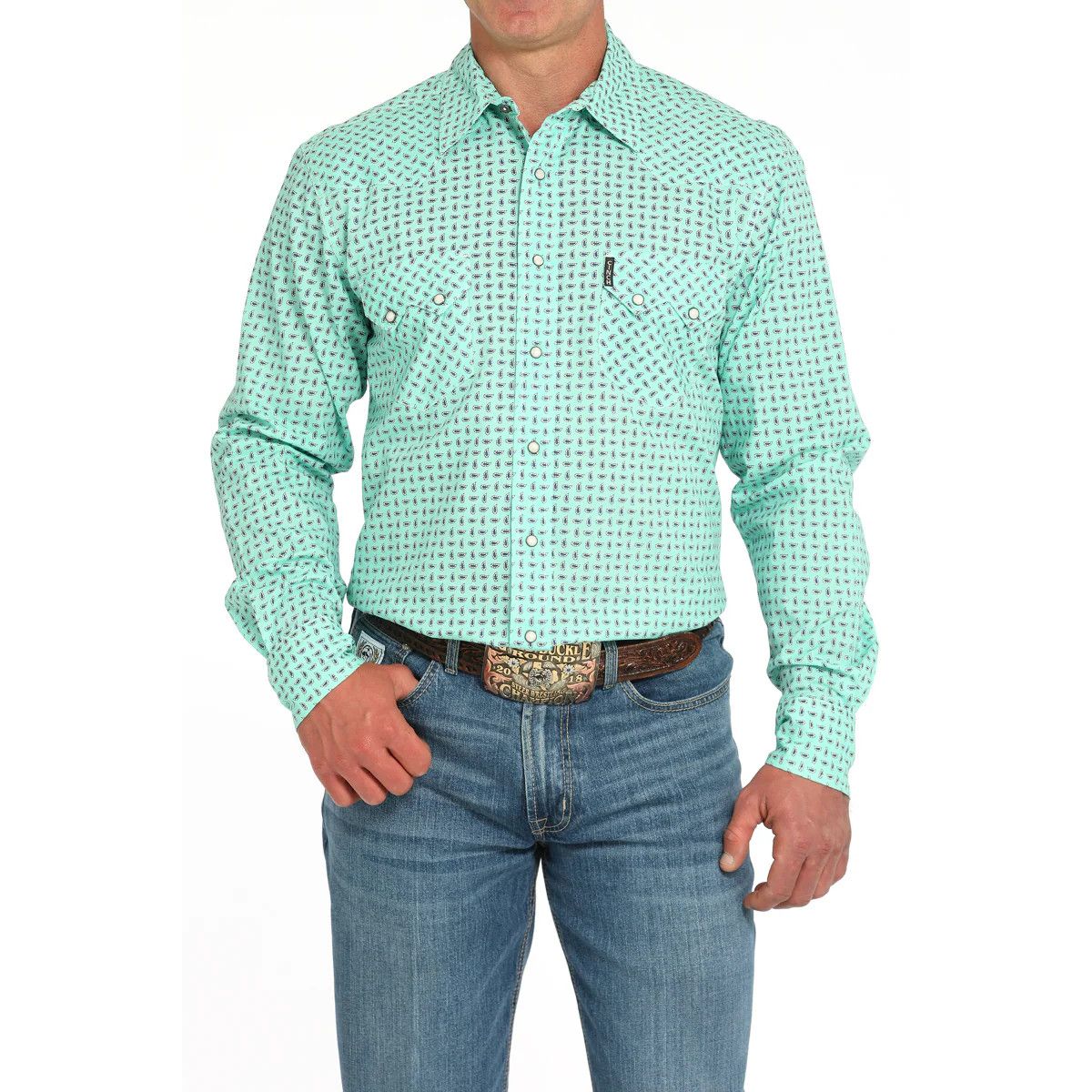 CINCH PAISLEY SNAP WESTERN SHIRT