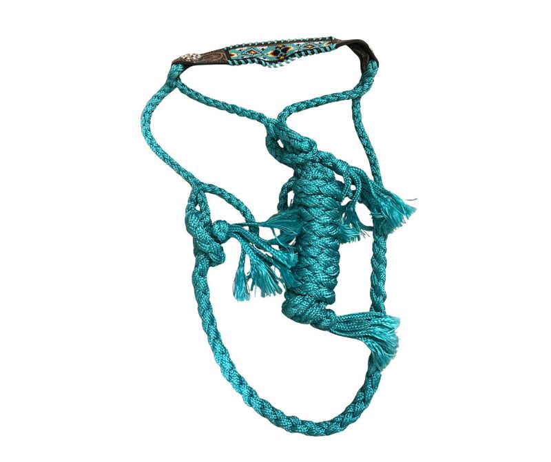 BEADED MULE TAPE HALTER