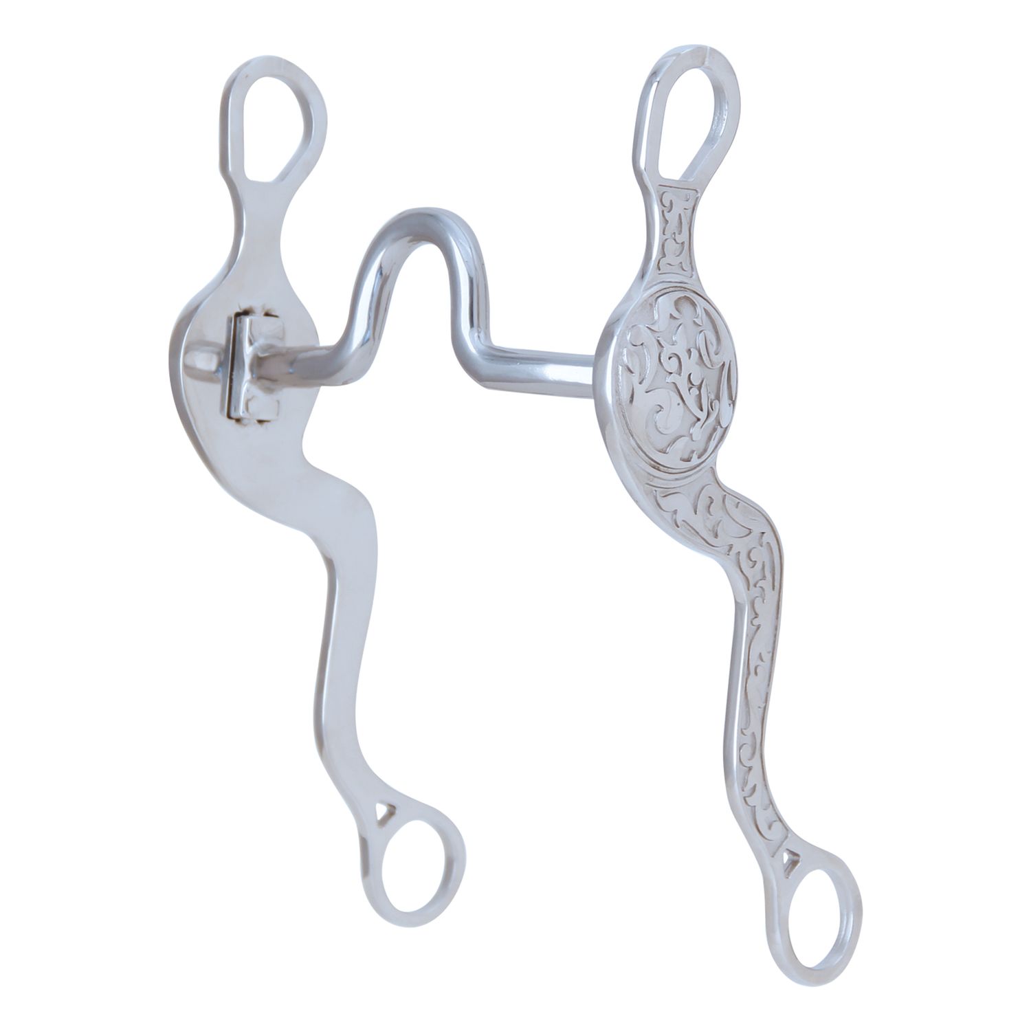 MYLER EMBOSSED SEVEN SHANK WITH NARROW MEDIUM PORT