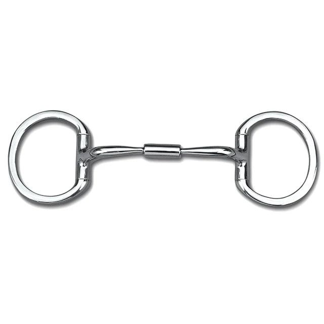 MYLER EGGBUTT WITH STAINLESS STEEL COMFORT SNAFFLE WIDE BARREL