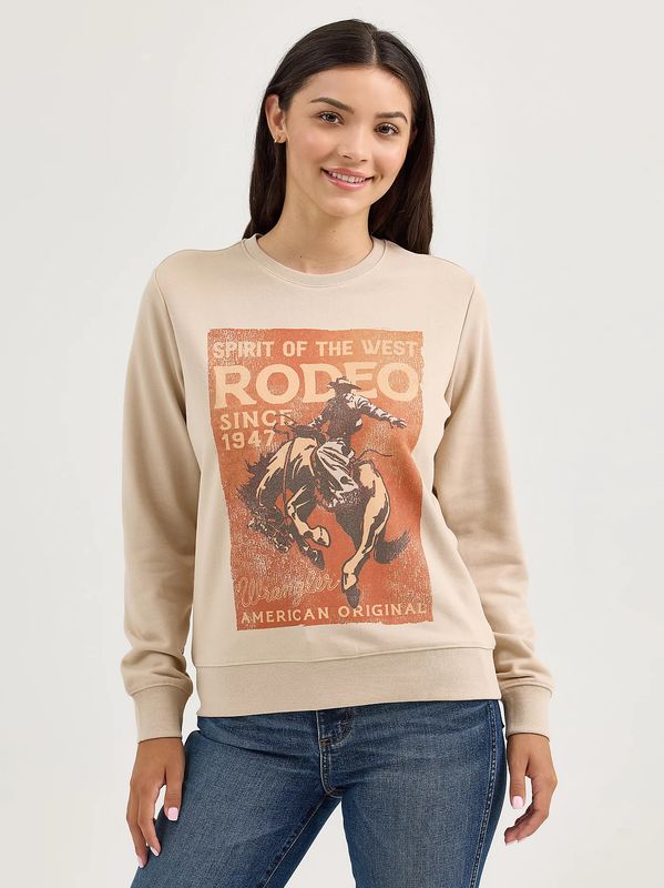 WRANGLER WPIRIT OF THE WEST RODEO SWEATSHIRT