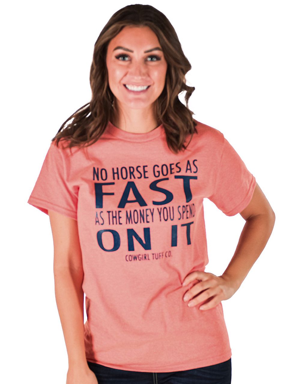COWGIRL TUFF FAST ON IT TEE