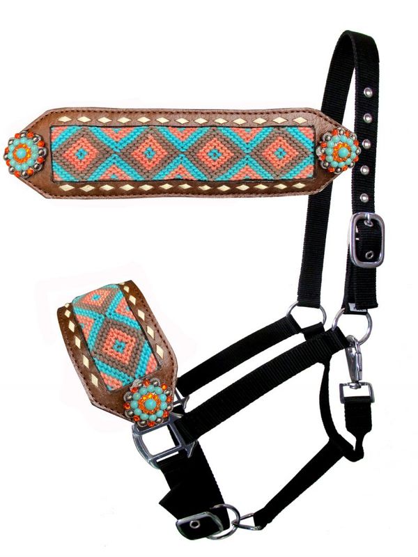 SHOWMAN BRONC HALTER