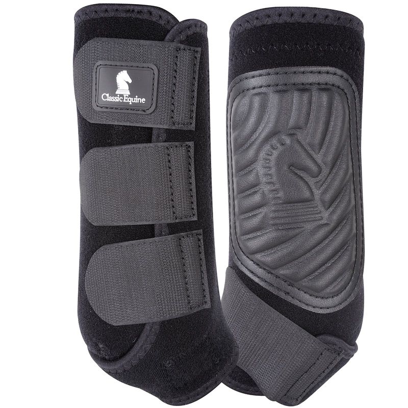 CLASSIC EQUINE CLASSICFIT SLING BOOTS, FRONT
