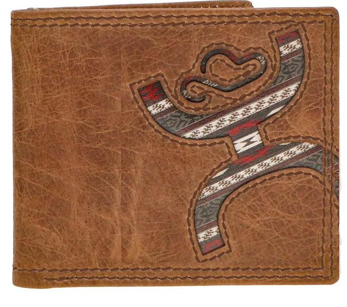 &quot;HOOEY ORIGINAL&quot; BIFOLD WALLET, Color: BROWN NOMAD