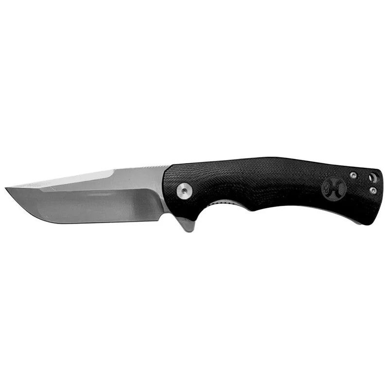 HOOEY &quot;BLACK MICARTA DROP POINT&quot; KNIFE