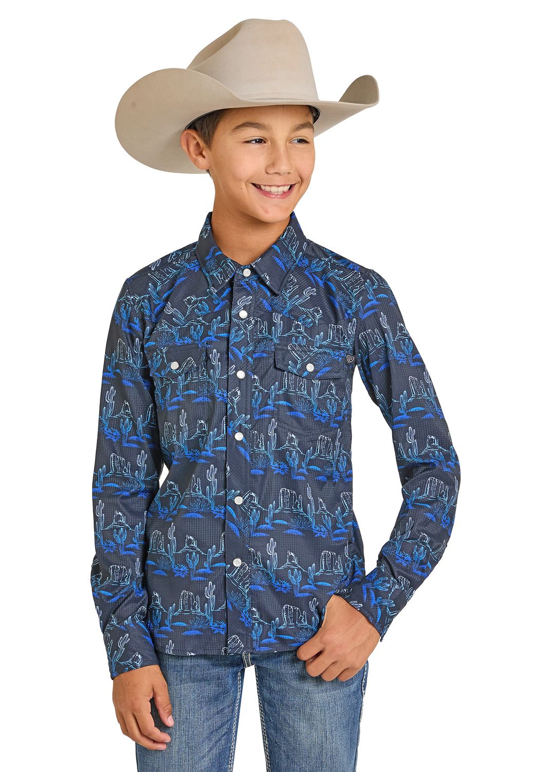 ROCK &amp; ROLL TEK SNAP WESTERN SHIRT