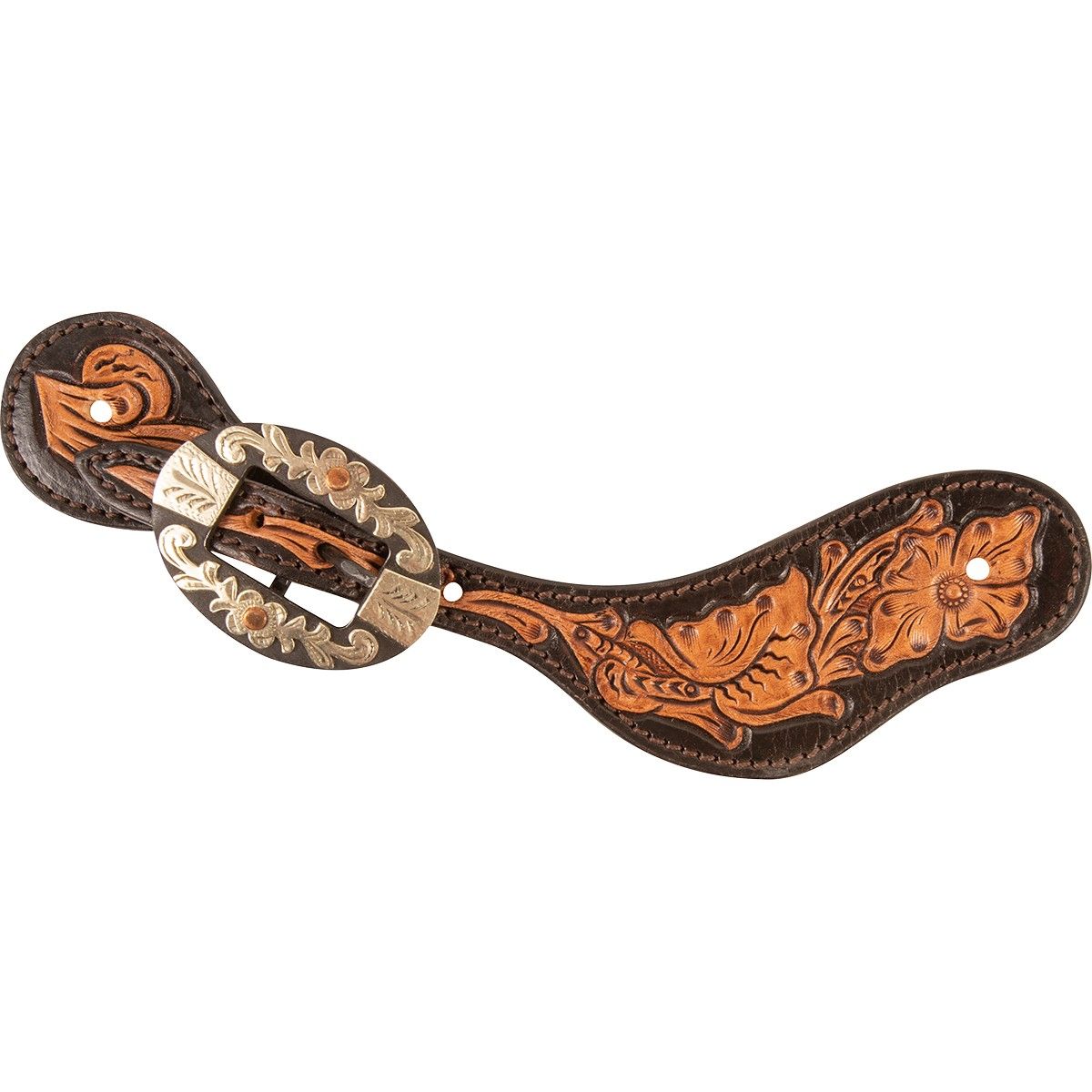 CASHEL COWBOY TWO TONE SPURSTRAPS