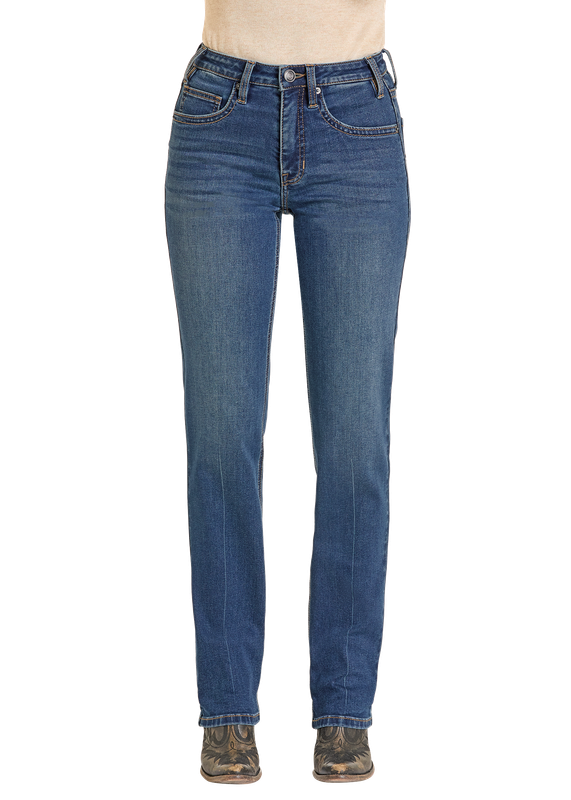 ROLL &amp; ROLL STRAIGHT HIGH RISE JEAN