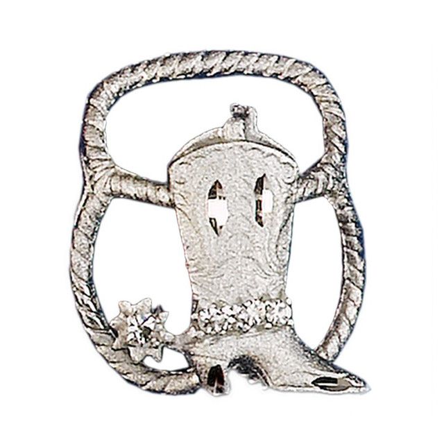 BOOT SCARF SLIDE WITH CRYSTALS