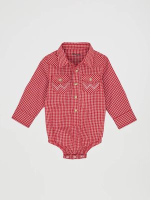 WRANGLER SNAP WESTERN BODYSUIT