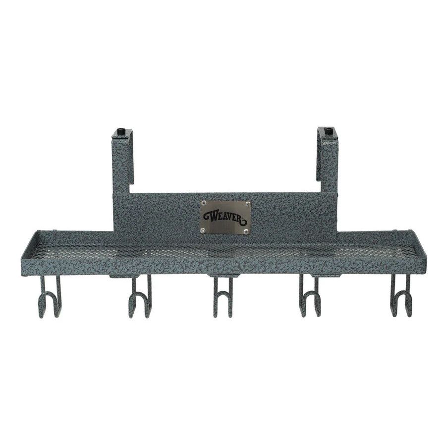 WEAVER BARN ORGANIZER SHELF WITH HOOKS