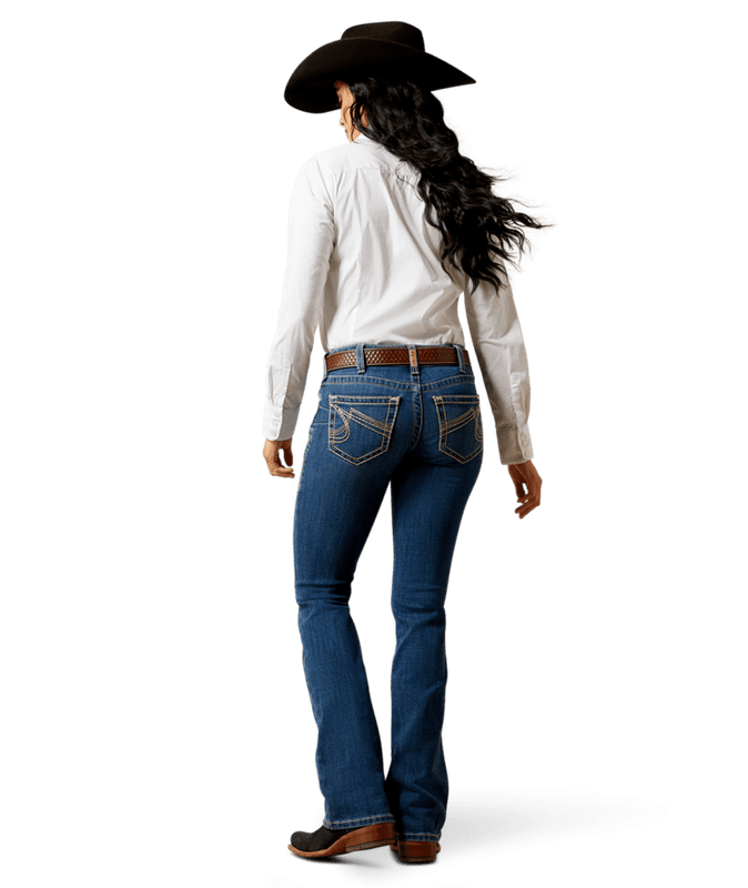 ARIAT JOANNA MID RISE BOOT CUT JEAN