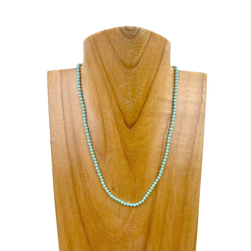 JASPER BEADED NECKLACE