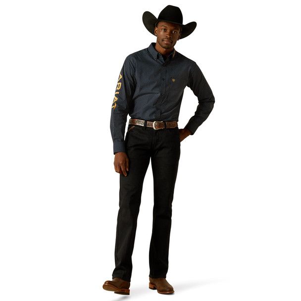 ARIAT TEAM PORTLAND FITTED WESTERN SHIRT