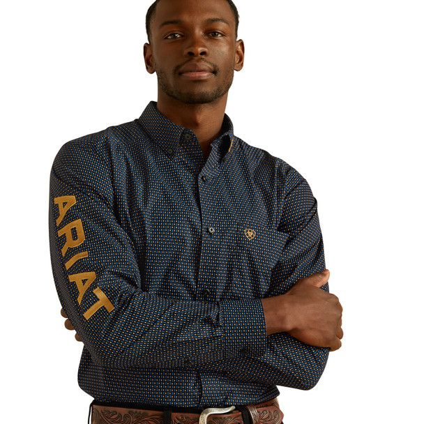 ARIAT TEAM PORTLAND FITTED WESTERN SHIRT