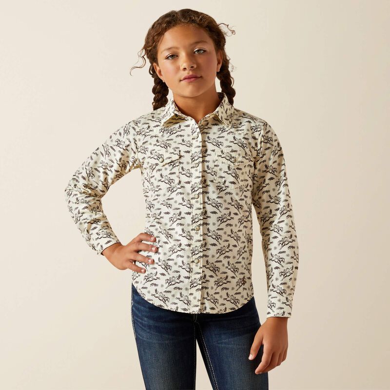 ARIAT RODEO TIME SNAP WESTERN SHIRT