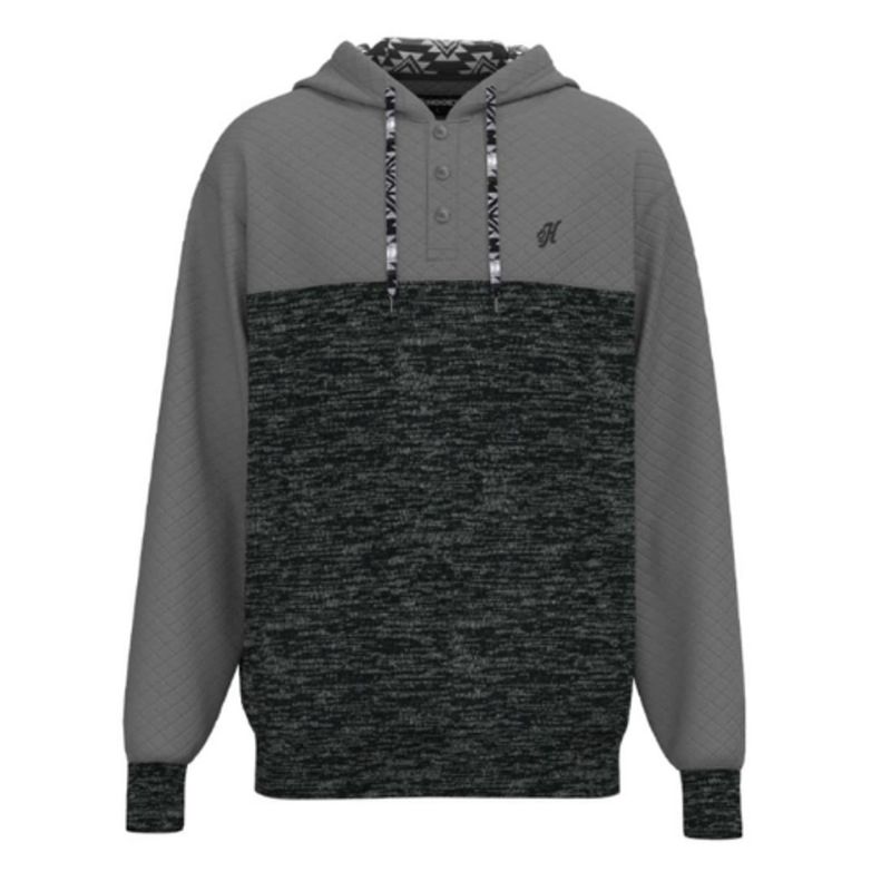 HOOEY &quot;JIMMY&quot; QUILTED HOODY