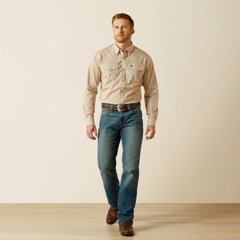 ARIAT EDDIE WRINKLE FREE FITTED SHIRT