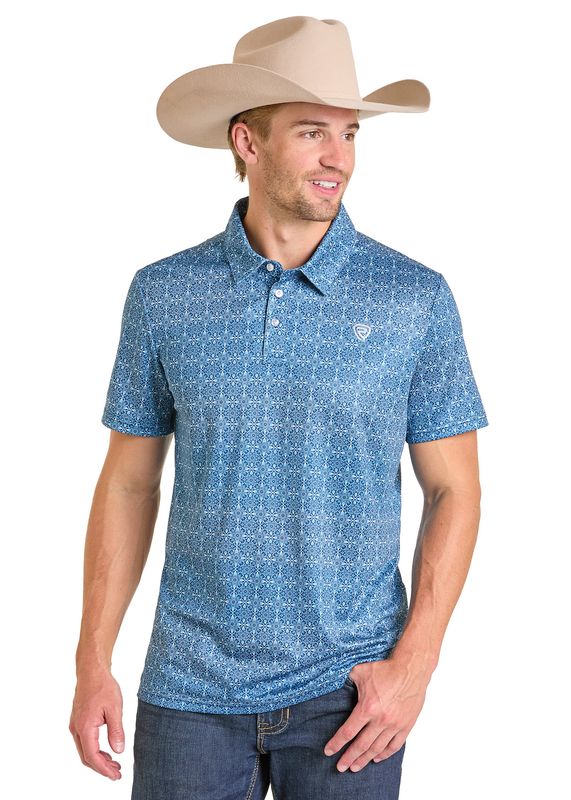 ROCK &amp; ROLL MEDALLION POLO