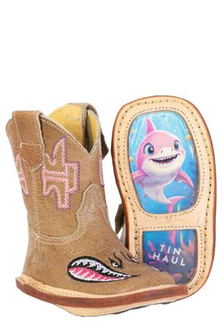 TIN HAUL PRETTY IN PINK BOOTS