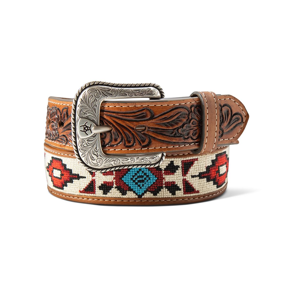 ARIAT SOUTHWEST EMBROIDERED BELT