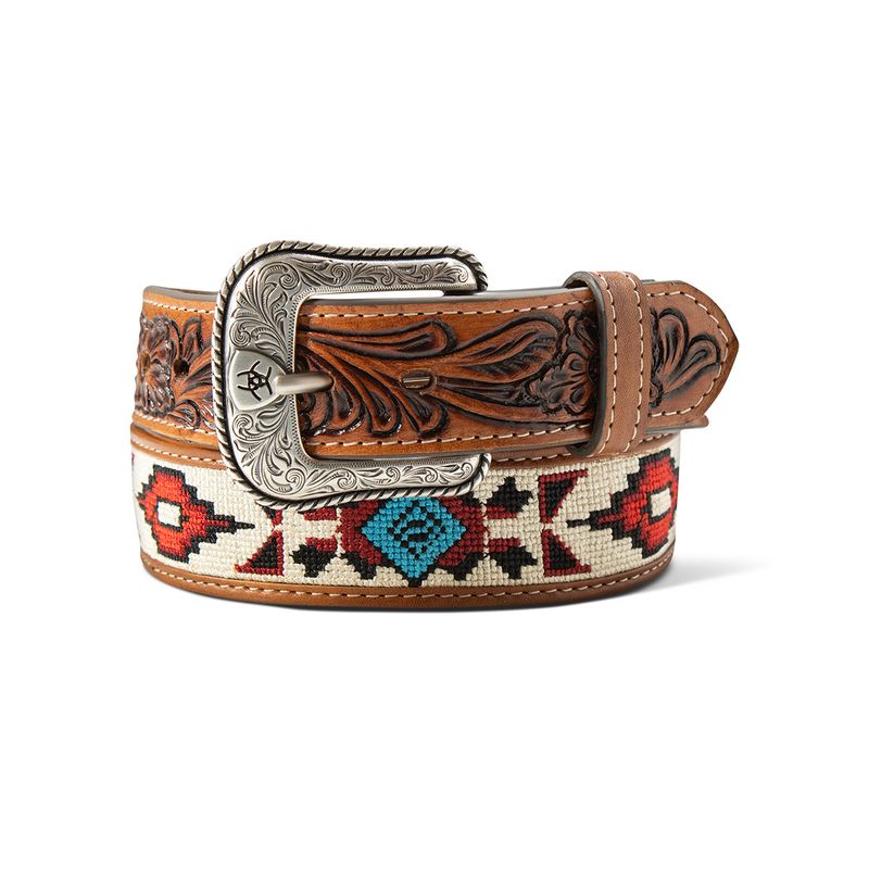 ARIAT SOUTHWEST EMBROIDERED BELT