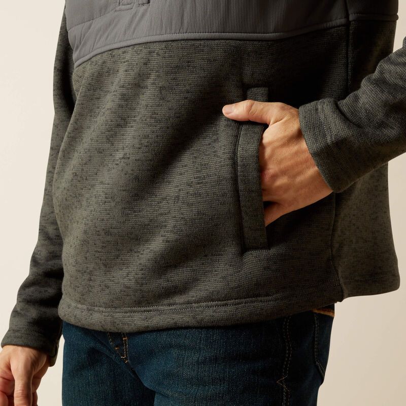 ARIAT CALDWELL REINFORCED SNAP SWEATER