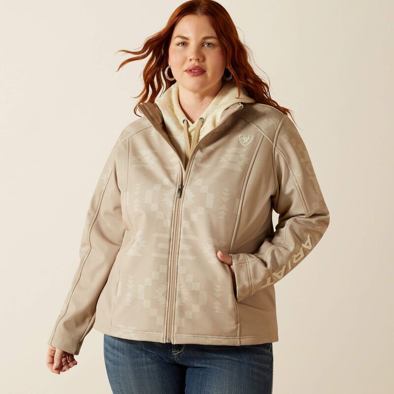 ARIAT LOGO SOFTSHELL JACKET