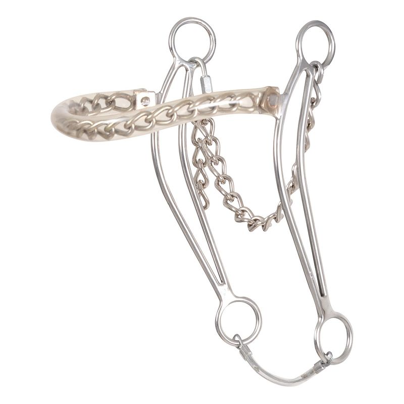 CAROL GOOSTREE HACKAMORE WITH COVERED CHAIN NOSEPIECE