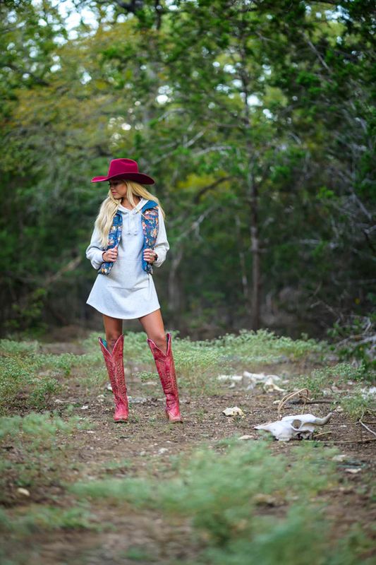 HOOEY &quot;CORPUS&quot; HOODY DRESS
