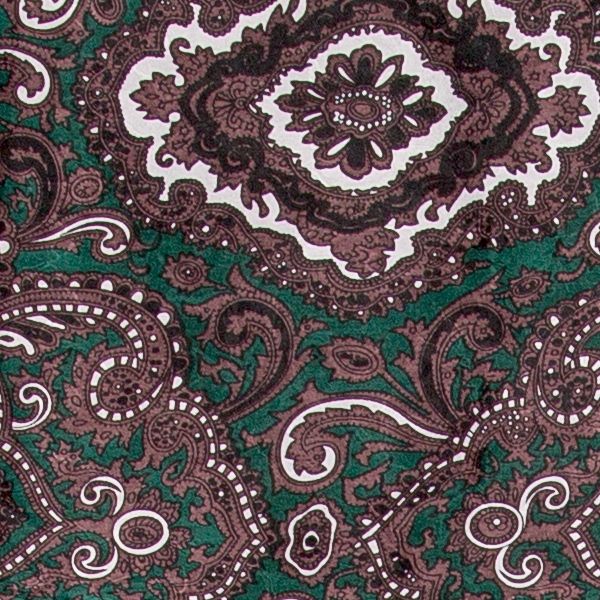 WYOMING TRADERS 34&quot; PAISLEY SILK SCARF