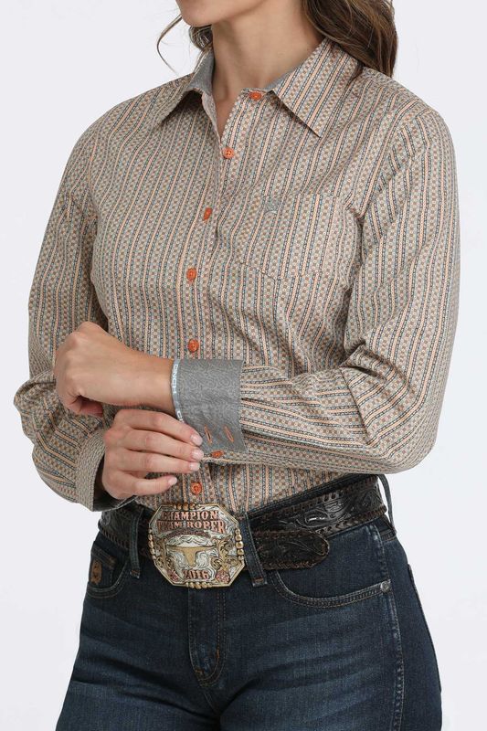 CINCH GEOMETRIC WESTERN SHIRT