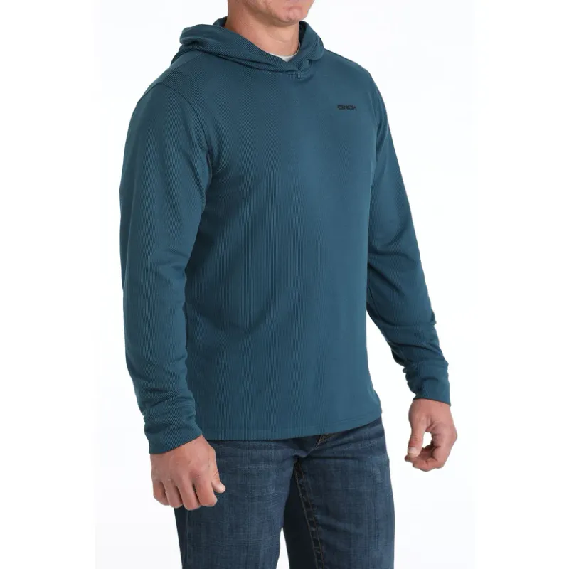 CINCH RIBBED HOODIE