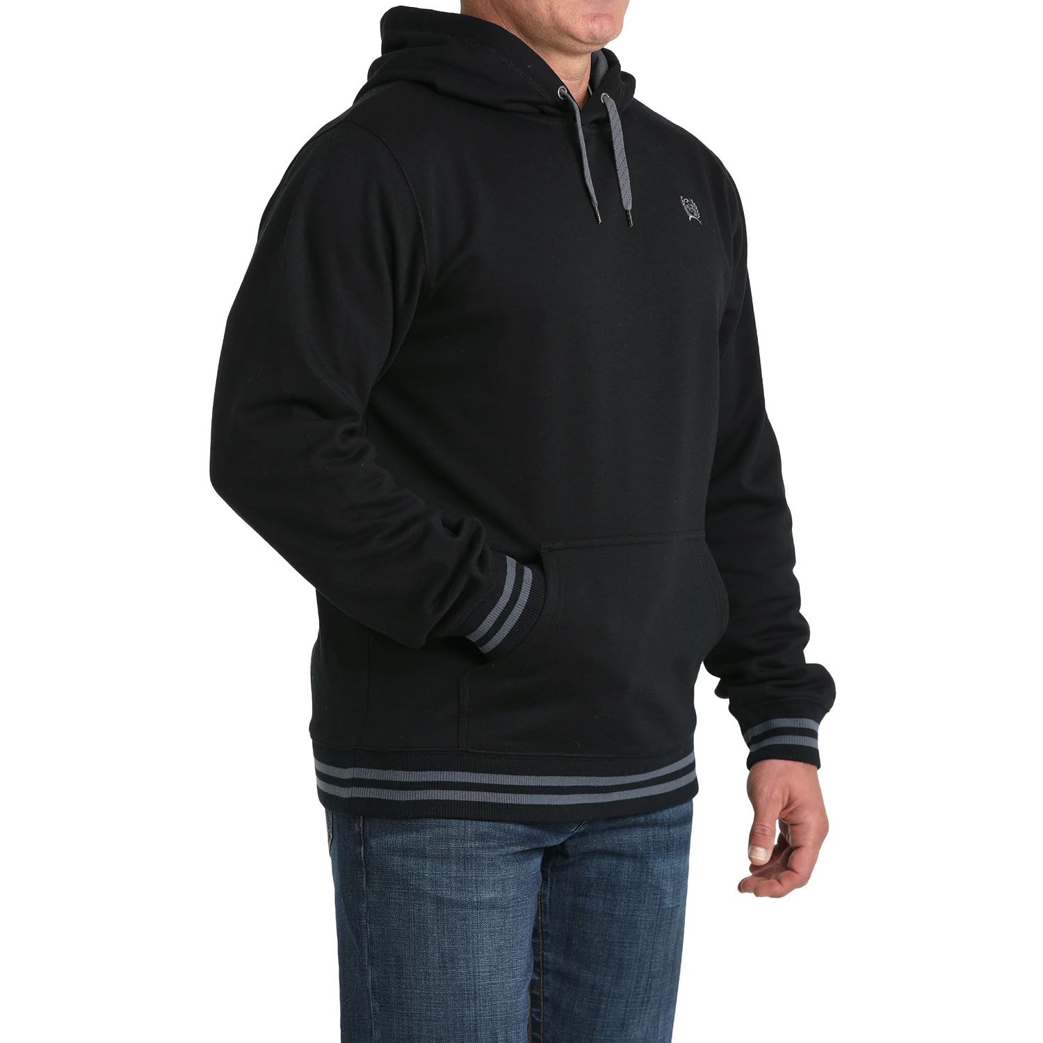 CINCH EMBROIDERED PULLOVER HOODIE
