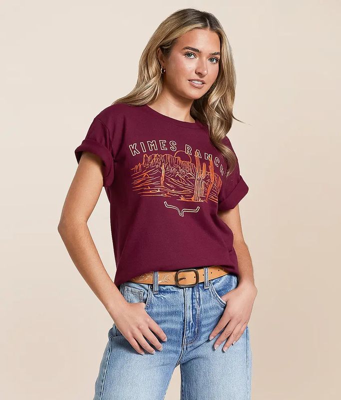 KIMES RANCH MOUNTAIN BADGE TEE