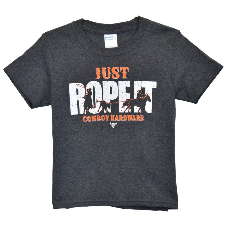 COWBOY HARDWARE JUST ROPE IT TEE