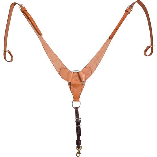 MARTIN SADDLERY PULLING COLLAR, 2.25-INCH, Size: ONE SIZE, Color: NATURAL ROUGHOUT