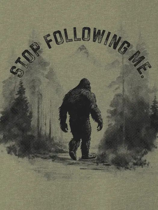 STOP FOLLOWING ME LONG SLEEVE TEE