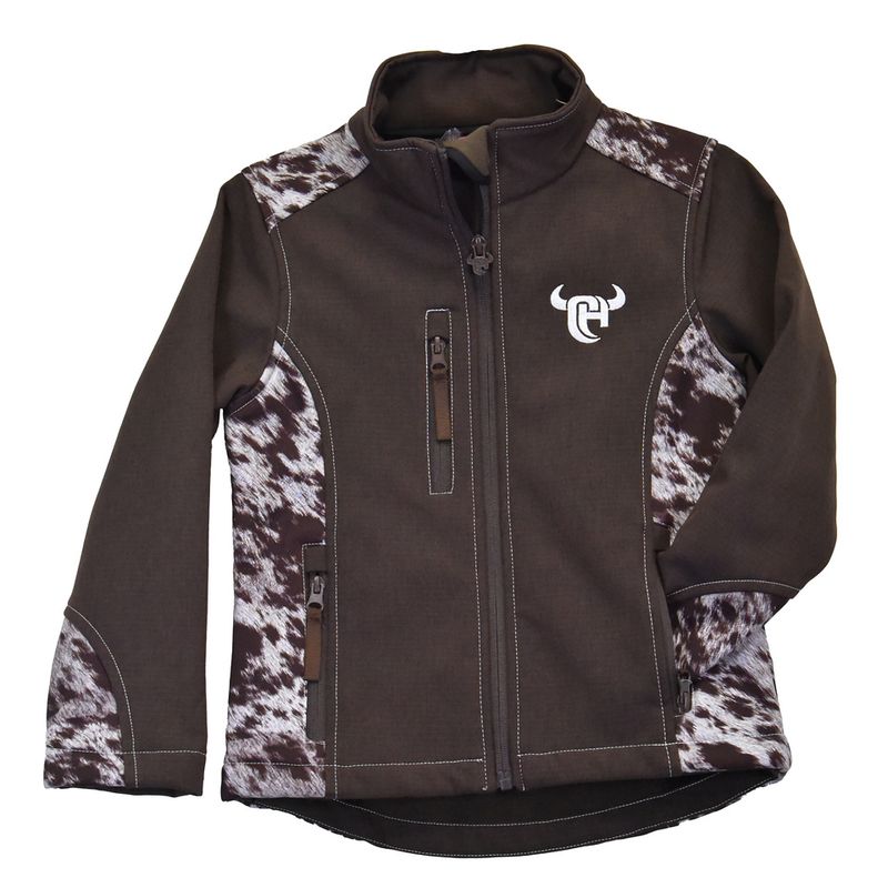 COWGIRL HARDWARE COWHIDE POLY SHELL JACKET