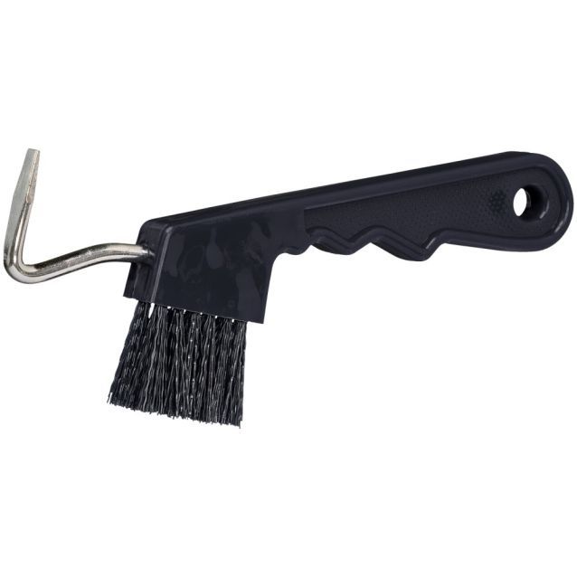 TOUGH 1 EASY GRIP HOOF PICK/BRUSH [ASSORTED COLORS]