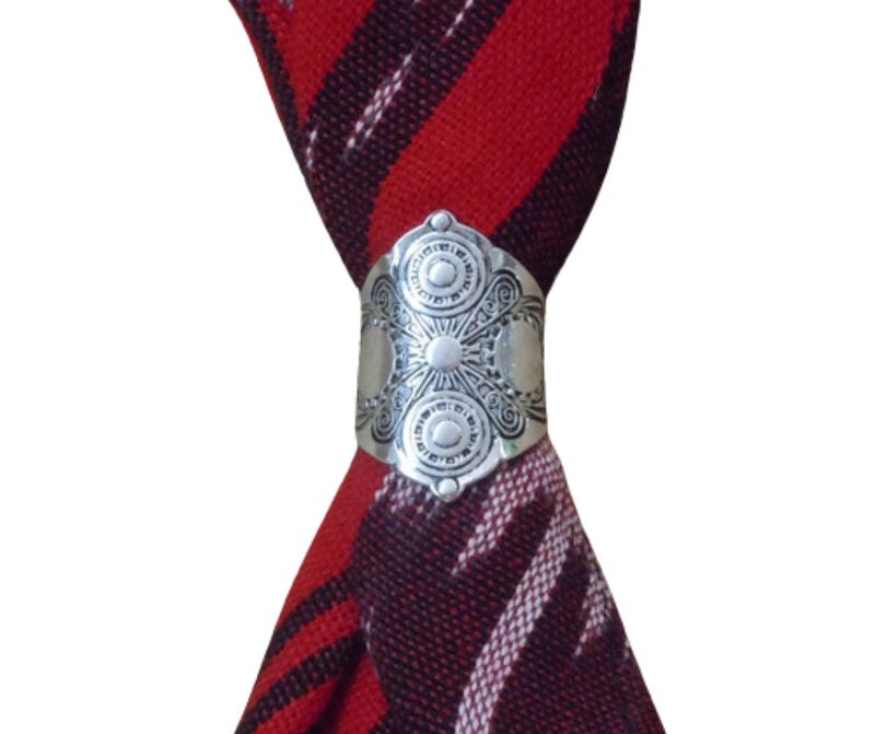 SILVER DIAMOND SCARF SLIDE
