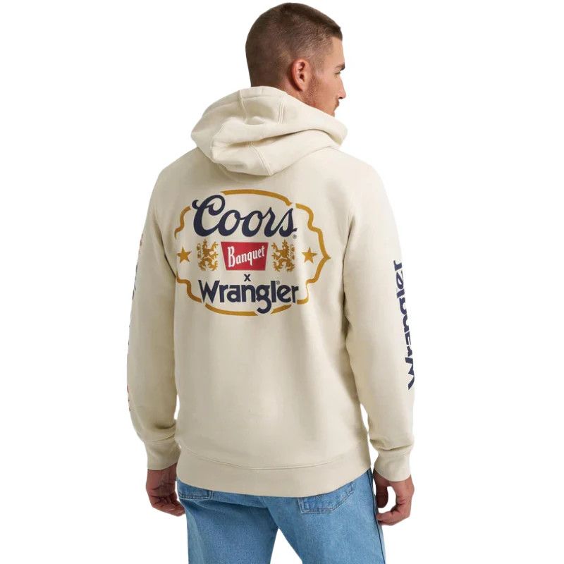WRANGLER X COORS BEER HOODIE