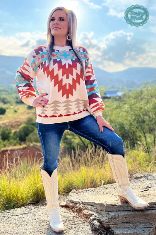 STERLING KREEK COUNTRY CLUB KNIT SWEATER